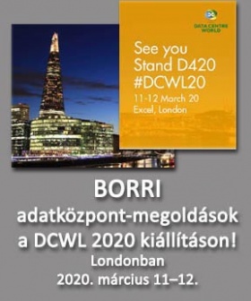 Borri adatközpont-megoldások a DCWL 2020 kiállításon